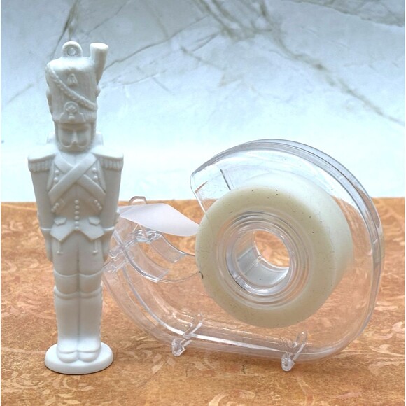 Porcelaines Bernardaud Holiday Ornament Toy Soldier Guard Limoges White Orig Box - Picture 15 of 15